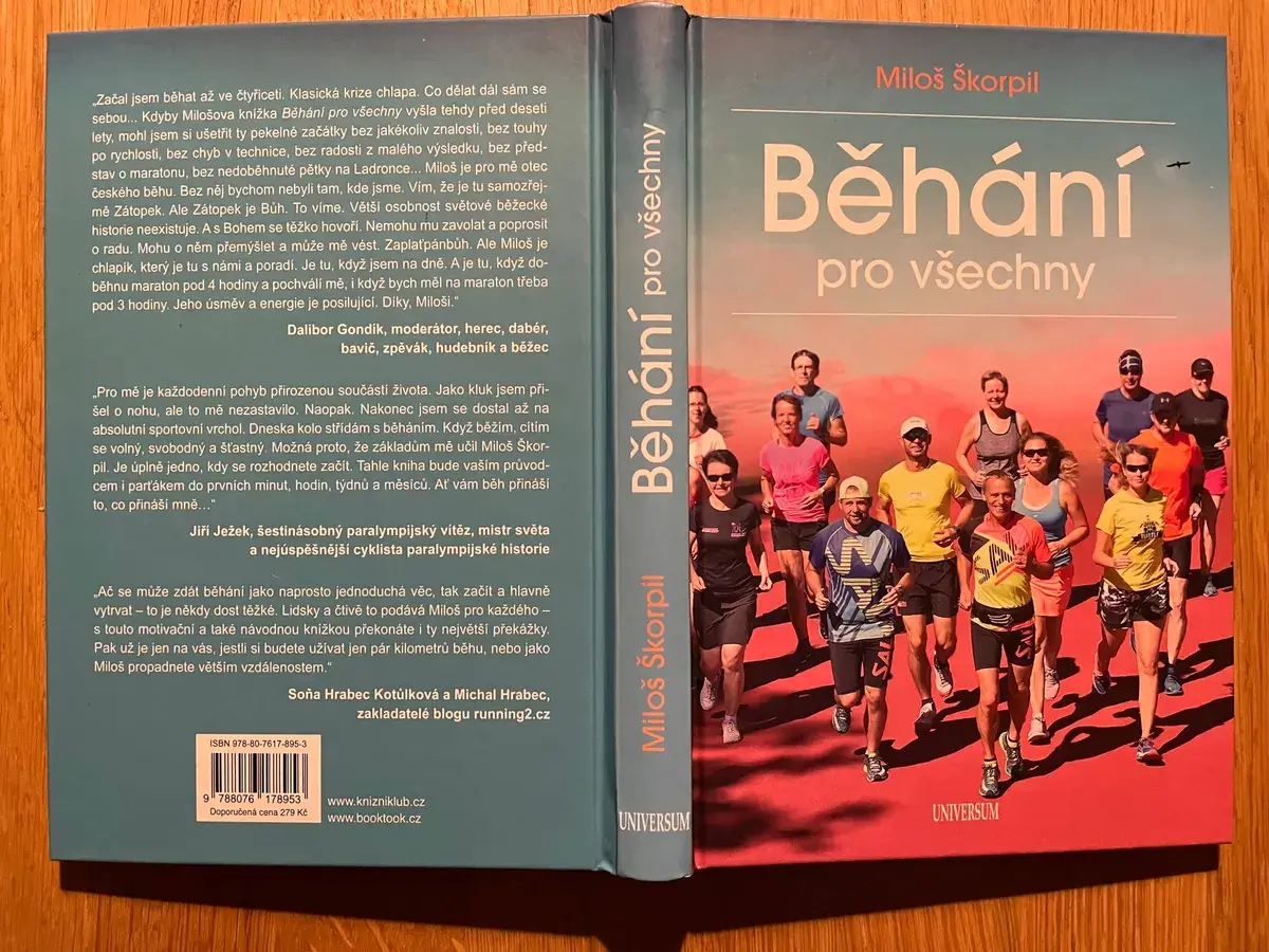 Pro koho a proč byla napsána kniha Běhání pro všechny
