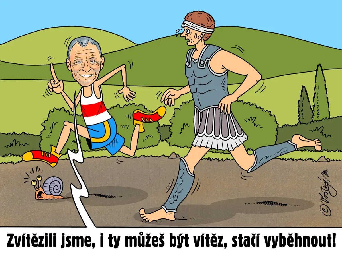 Zvítězili jsme, i ty můžeš být vítěz, stačí vyběhnout