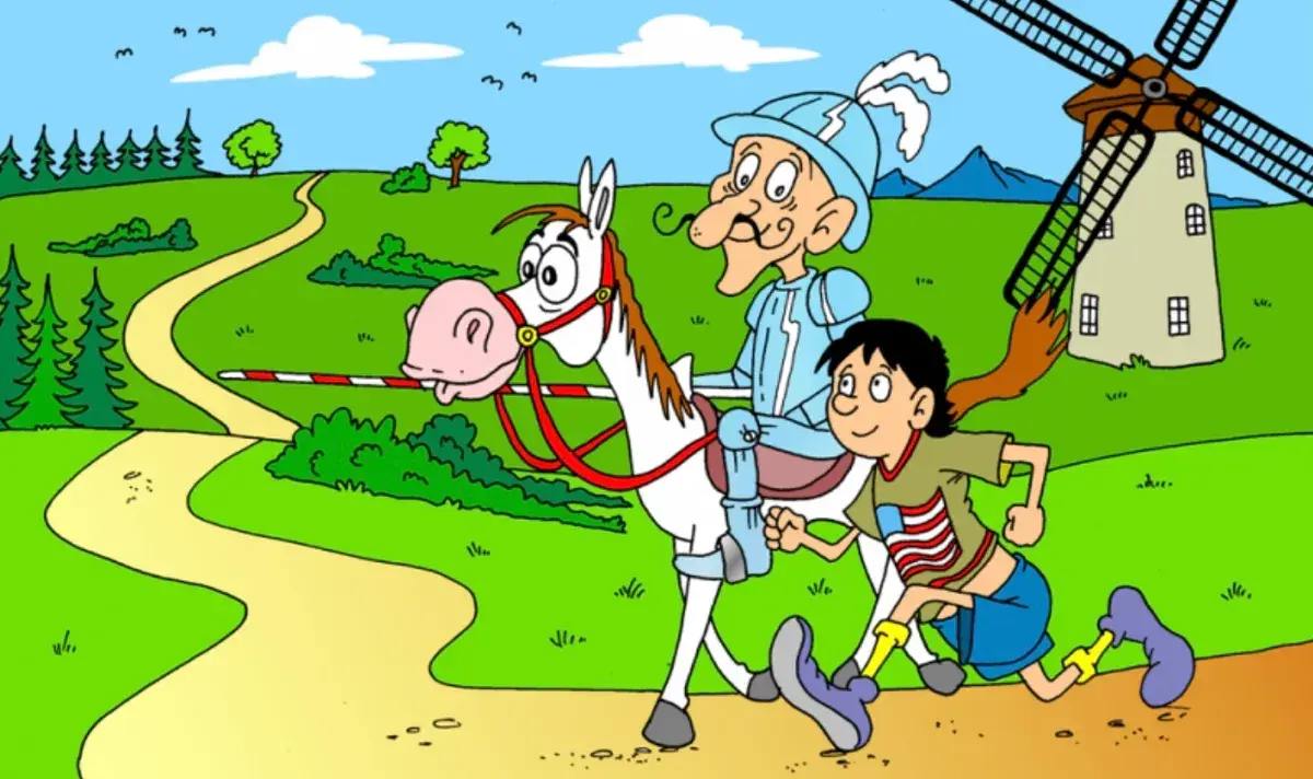 Forrest Gump s Donem Quijotem se přetahují v každém z nás