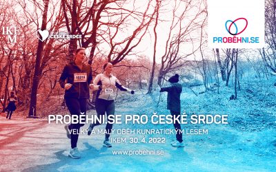 Proběhni.se popáté! Charitativní projekt pod patronací IKEM se uskuteční 30. dubna 2022