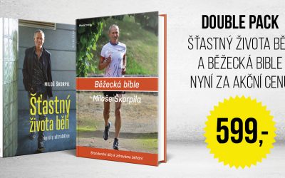Double Pack Šťastný života běh a Běžecká bible Miloše Škorpila