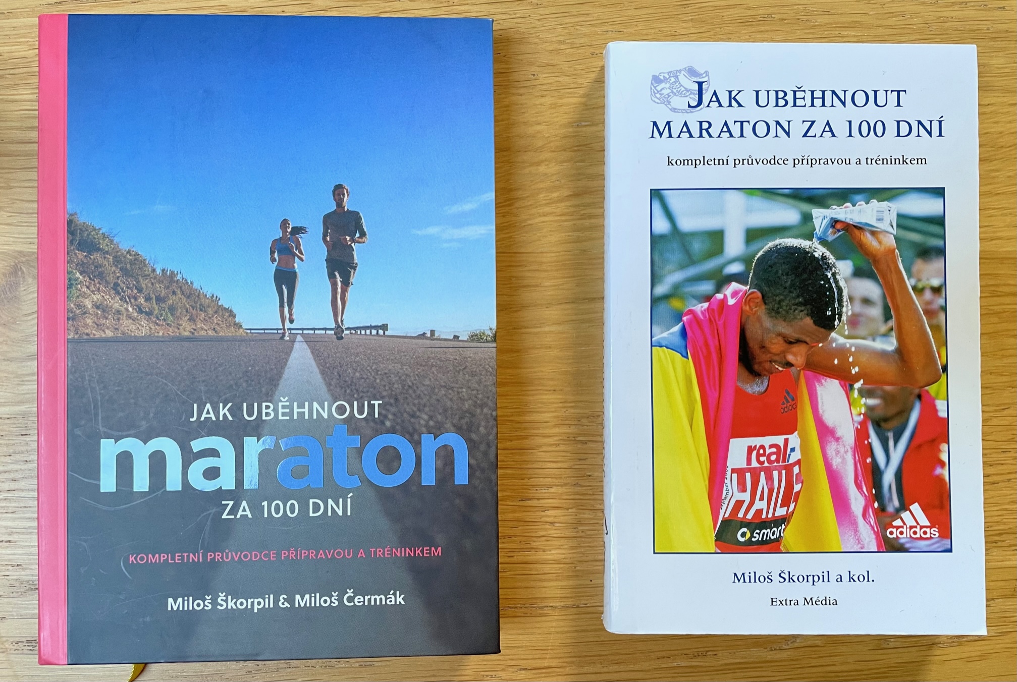 Jak uběhnout maraton za 100 dní – Kompletní průvodce přípravou a tréninkem od Milošů Škorpila a Čermáka