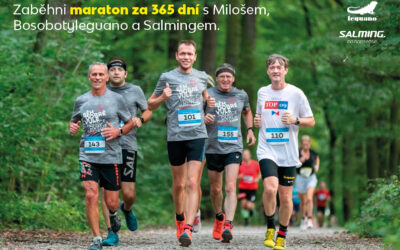 Maraton s Milošem s Bosoboty Leguano a Salmingem za 365 dní