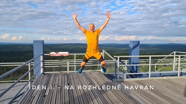 vyšli jsme dva, na konci nás byl celý průvod - den 1
