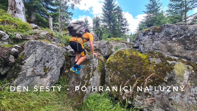 vyšli jsme dva, na konci nás byl celý průvod - den 6