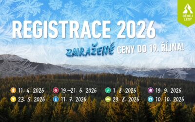 Běhej lesy spouští registrace na sezonu 2026: Novinky a loňské ceny startovného jen do 19. října